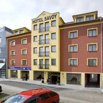 Hotel Savoy Ceske Budejovice Esterno foto